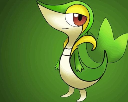 Snivy Diamond Painting