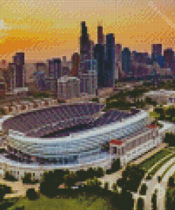 Soldier Field Diamond Painting