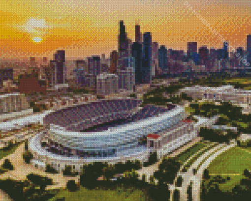 Soldier Field Diamond Painting