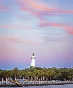 St Simons Island Diamond Painting