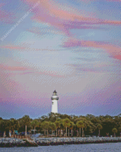 St Simons Island Diamond Painting