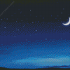 Starry Moon At Night Diamond Painting