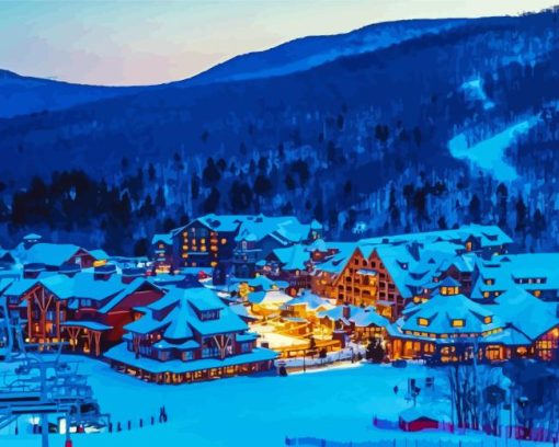 Stowe Vermont Diamond Painting