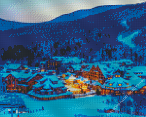 Stowe Vermont Diamond Painting