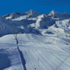 Stubai Glacier Ski Road Diamond Painting