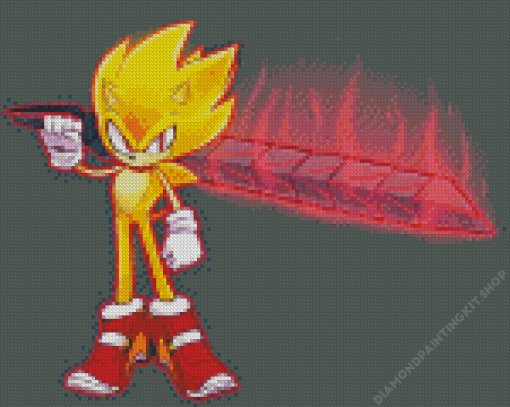 Super Sonic Diamond Painting