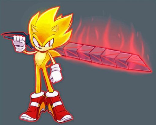 Super Sonic Diamond Painting