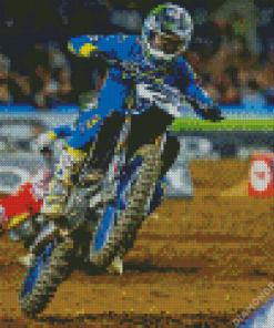 Supercross Diamond Painting