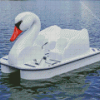 Swan Boat Diamond Painting