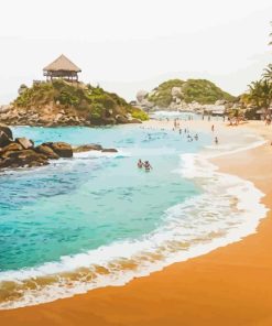 Tayrona Beach Diamond Painting