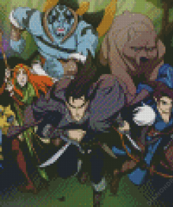 The Legend of Vox Machina Diamond Painting