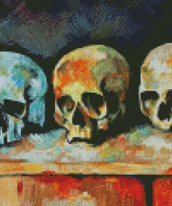 The Three Skulls Diamond Painting