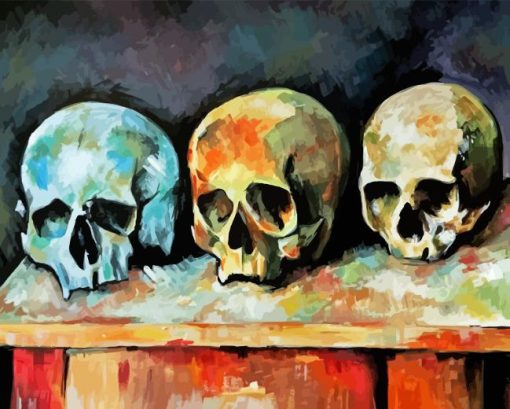 The Three Skulls Diamond Painting