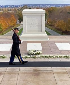 Tomb of the Unknown Soldier Diamond Painting