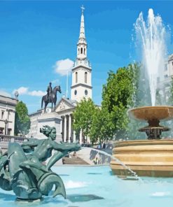 Trafalgar Square Diamond Painting