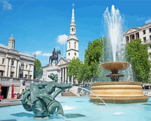 Trafalgar Square Diamond Painting