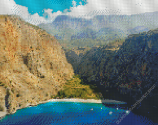 Turkey Lycian Way View Diamond Painting