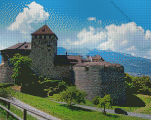 Vaduz Castle Diamond Painting