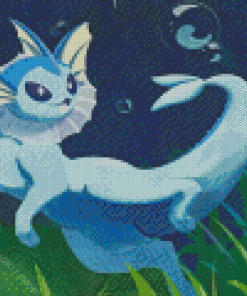 Vaporeon Diamond Painting