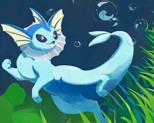 Vaporeon Diamond Painting