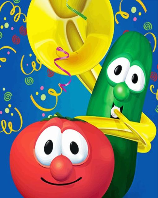 Veggie Tales Diamond Painting