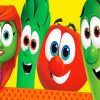 Veggie Tales Cartoon Characters Diamond Painting