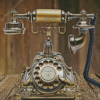 Vintage Phone Diamond Painting