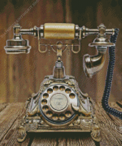 Vintage Phone Diamond Painting