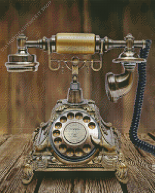 Vintage Phone Diamond Painting