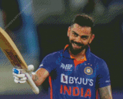 Virat Kohli Diamond Painting