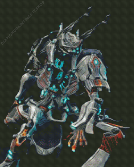 Warframe Game Diamond Painting