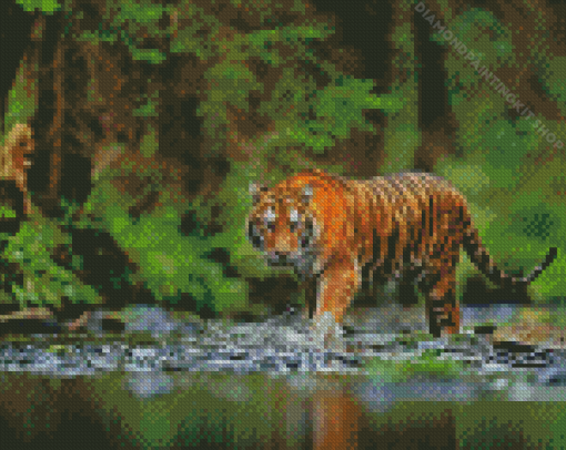 Wild Tiger Diamond Painting