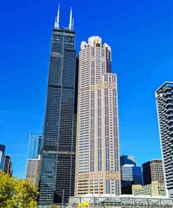 Willis Tower Diamond Painting