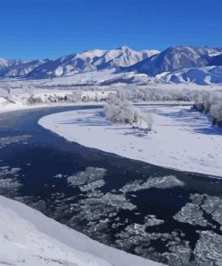 Yellowstone River Diamond Painting