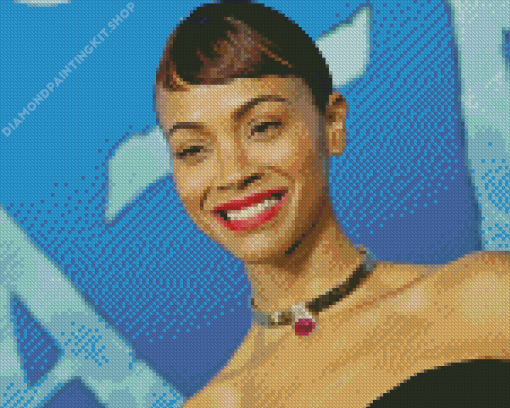 Zoe Saldana Diamond Painting