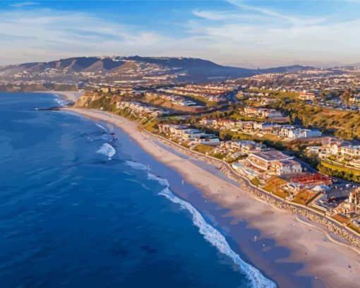 Aerial View of Dana Point Diamond Painting