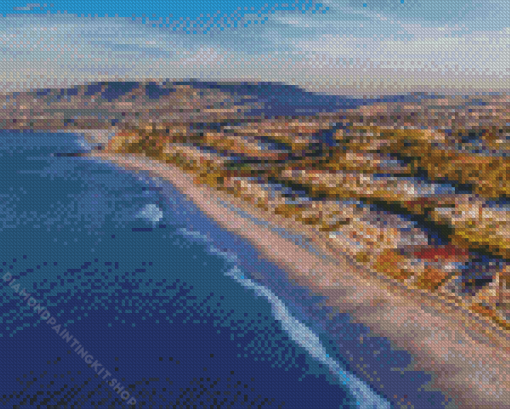 Aerial View of Dana Point Diamond Painting