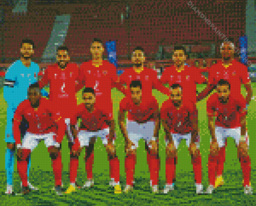 Al Ahly Fc Players Diamond Painting