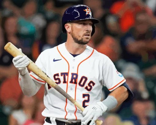 Alex Bregman Diamond Painting