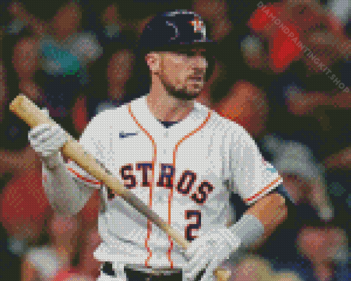 Alex Bregman Diamond Painting