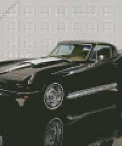 Black 67 Stingray Diamond Painting