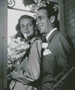 Bogart and Bacall Diamond Painting