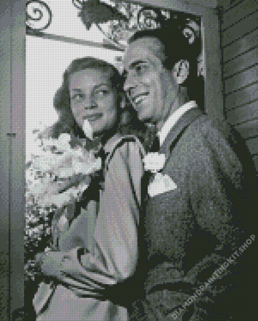 Bogart and Bacall Diamond Painting