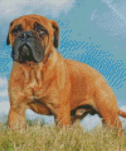 Bullmastiff Diamond Painting