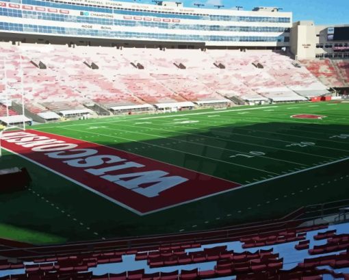 Camp Randall Diamond Painting