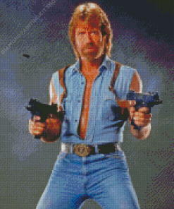 Chuck Norris Diamond Painting