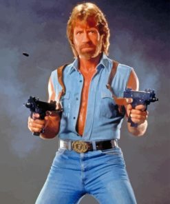 Chuck Norris Diamond Painting