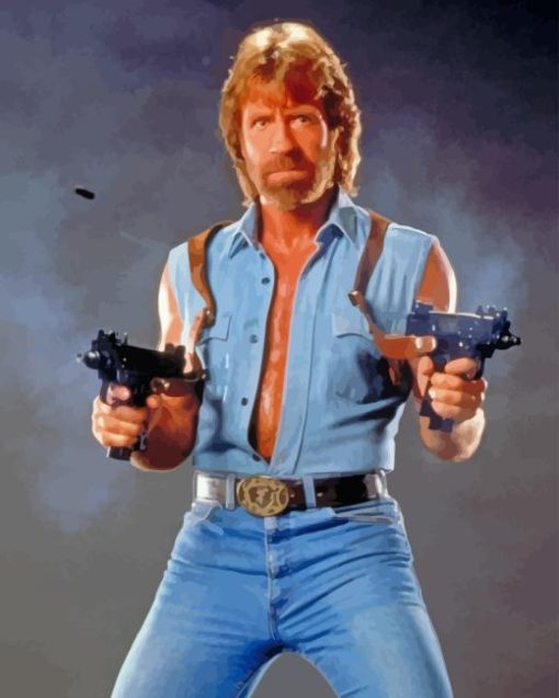 Chuck Norris Diamond Painting