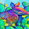 Colorful Armadillo Diamond Painting