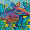 Colorful Armadillo Diamond Painting